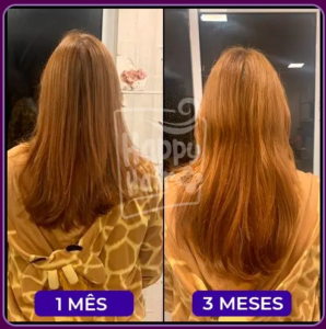 happy hair antes e depois