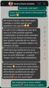 gota vita depoimento