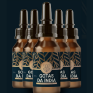 Gotas da Índia Para Cabelo