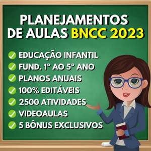 Planejamento de Aulas BNCC 2023 – BNCC Ensino Fundamental